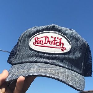 Authentic vintage VON DUTCH trucker hat